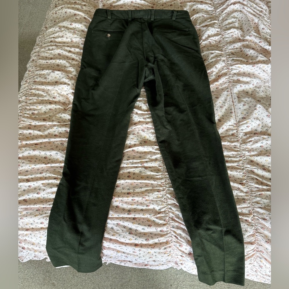 Dark Green Bill’s Khakis